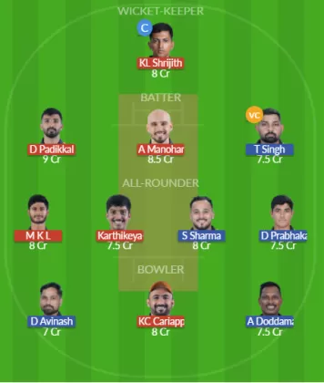 Dream11 SL Team
