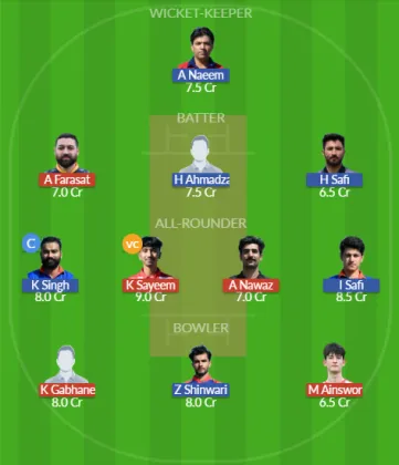 Dream11 SL Team