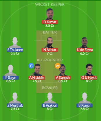 Dream11 SL Team