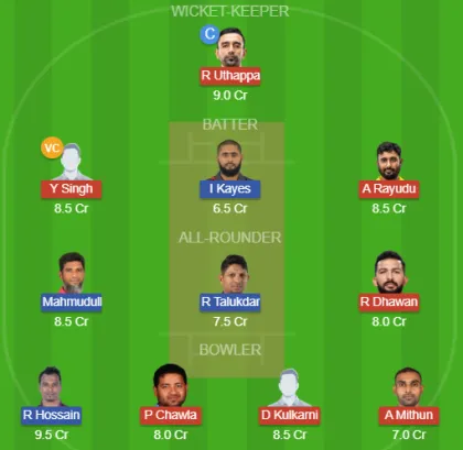 Dream11 SL Team