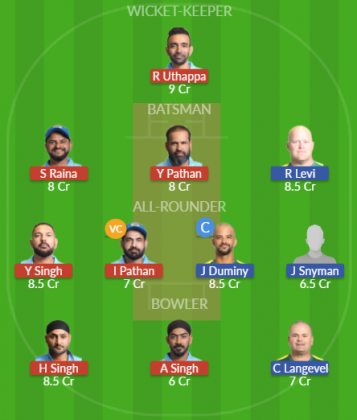 Dream11 SL Team