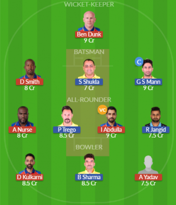 Dream11 SL Team