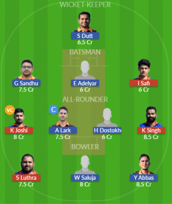 Dream11 SL Team