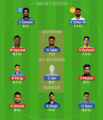 Dream11 SL Team
