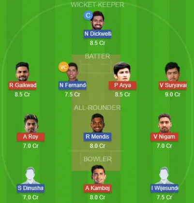 Dream11 SL Team