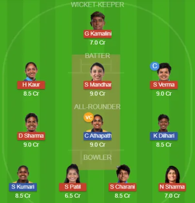 Dream11 SL Team