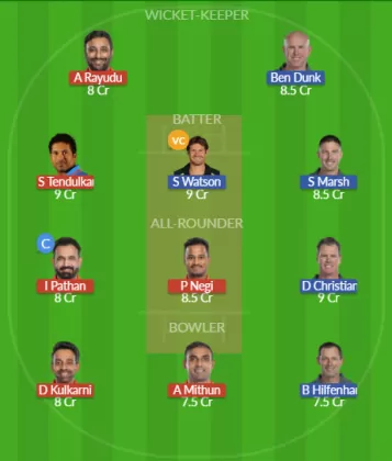 Dream11 SL Team