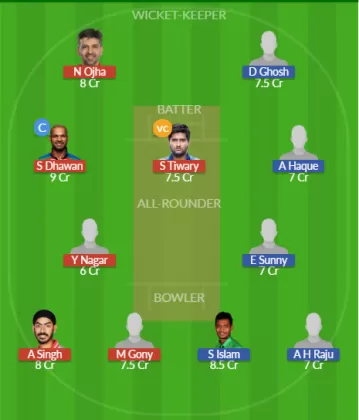 Dream11 SL Team