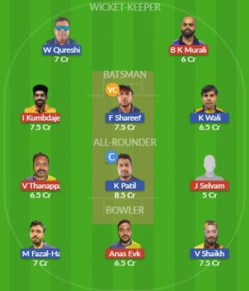 Dream11 SL Team