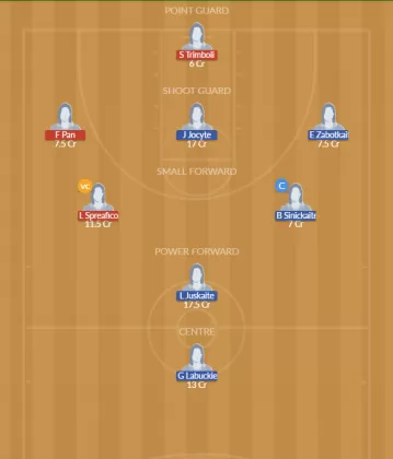 Dream11 SL Team