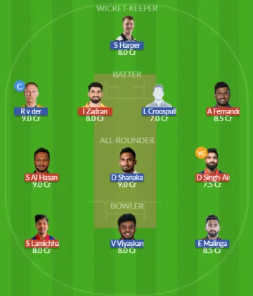 Dream11 SL Team