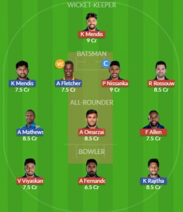 Dream11 SL Team