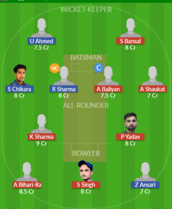 Dream11 SL Team