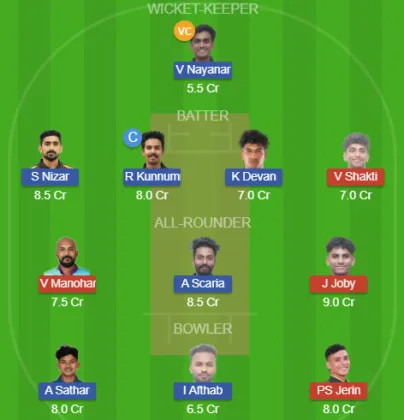 Dream11 SL Team