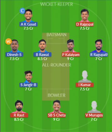 Dream11 SL Team