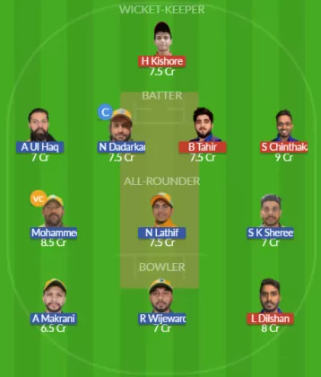 Dream11 SL Team