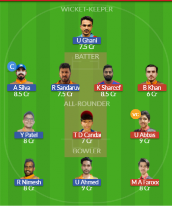 Dream11 SL Team
