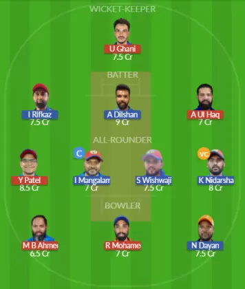 Dream11 SL Team