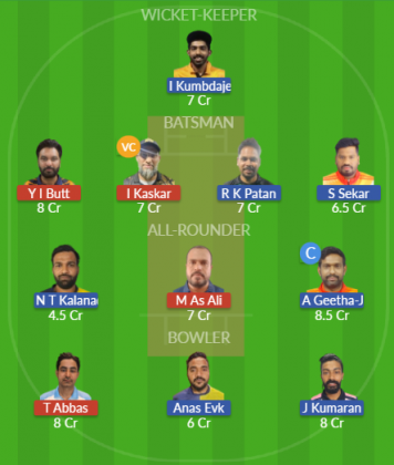 Dream11 SL Team