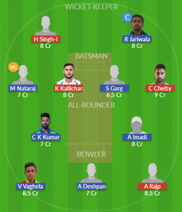 Dream11 SL Team