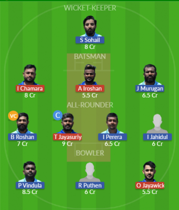 Dream11 SL Team