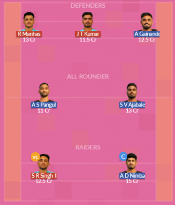Dream11 SL Team