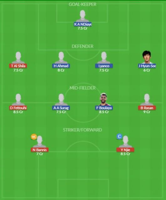 Dream11 SL Team