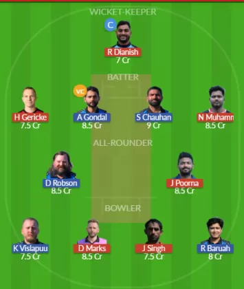 Dream11 SL Team