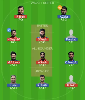 Dream11 SL Team