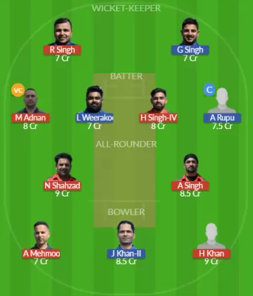 Dream11 SL Team