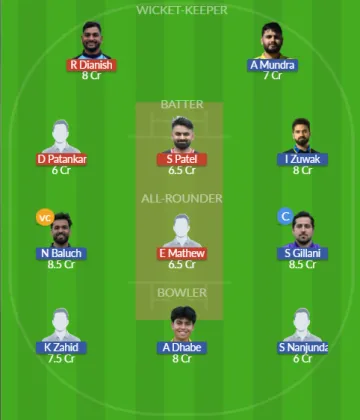 Dream11 SL Team