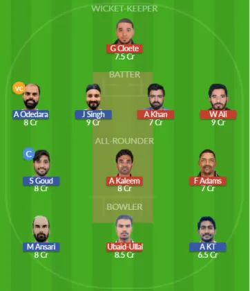 Dream11 SL Team