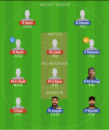 Dream11 SL Team