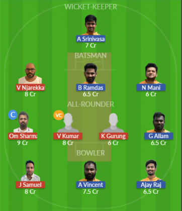 Dream11 SL Team