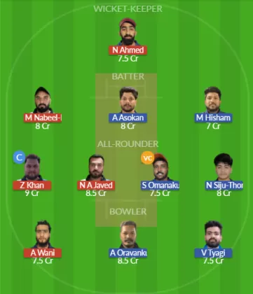 Dream11 SL Team