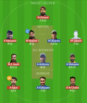 Dream11 SL Team
