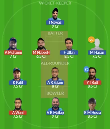 Dream11 SL Team