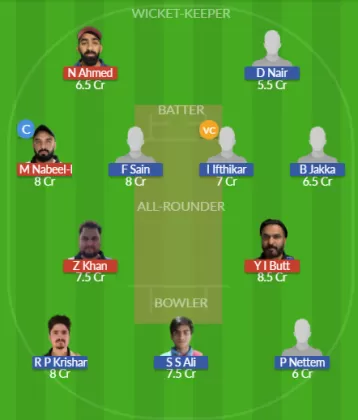 Dream11 SL Team