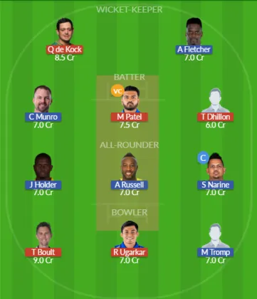 Dream11 SL Team