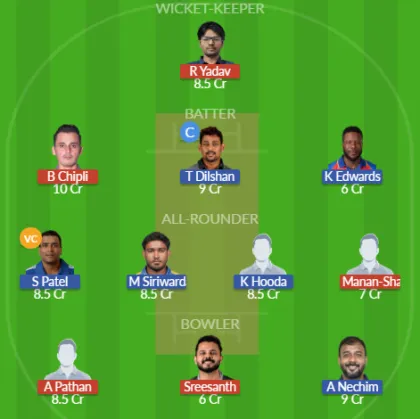 Dream11 SL Team