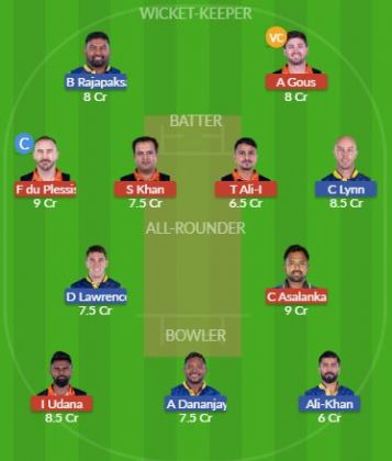 Dream11 SL Team