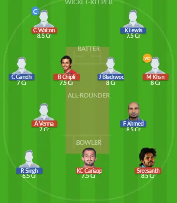 Dream11 SL Team