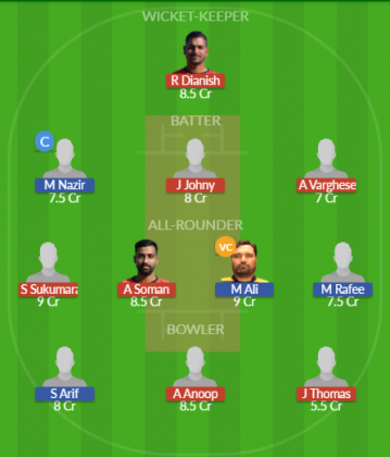 Dream11 SL Team