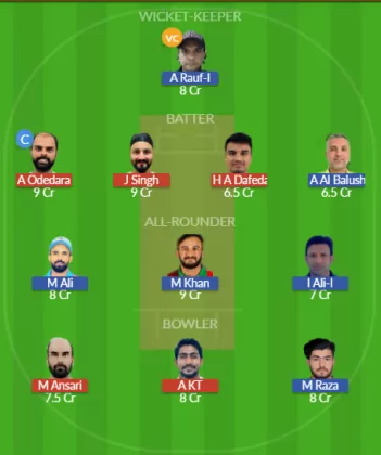 Dream11 SL Team