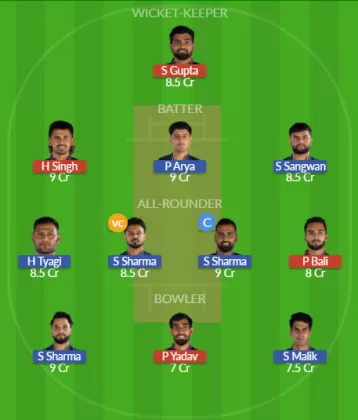 Dream11 SL Team