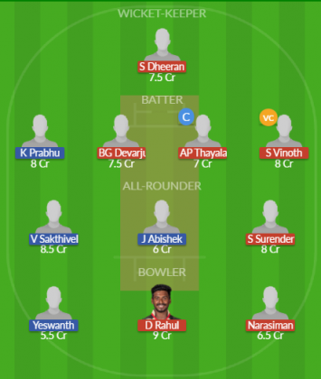 Dream11 SL Team