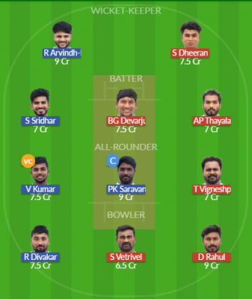 Dream11 SL Team
