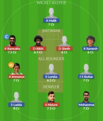Dream11 SL Team