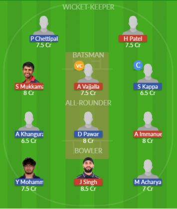 Dream11 SL Team