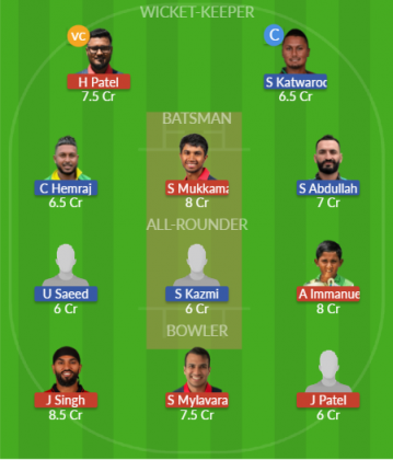 Dream11 SL Team